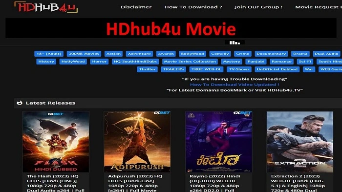What is HDHub4u Today