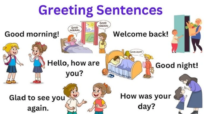 English Greetings and Introduction Sentences
