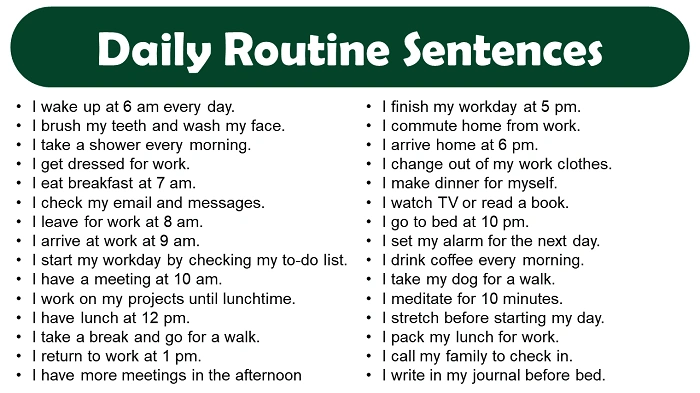 How to Learn English Sentences Used Daily Efficiently