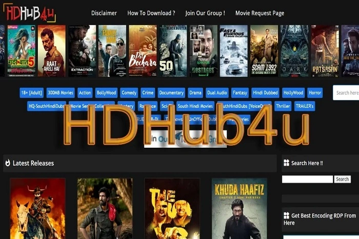 Impact of Hdhub4u Earth on Movies 1