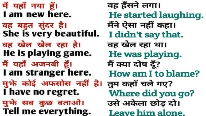 Simple Hindi Sentences for Beginners 1