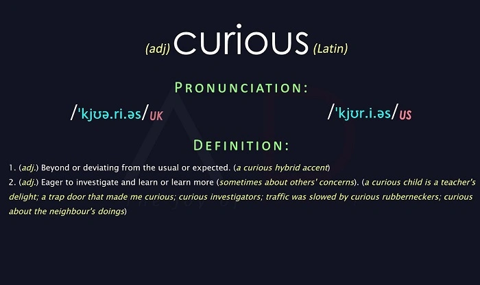 What Does Curious Mean 1