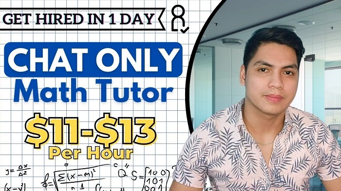 online maths tutor jobs